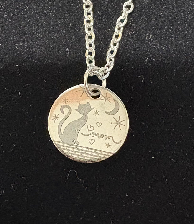 Cat Mom Necklace