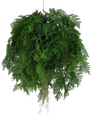 32" Hanging Foliage Ball