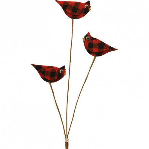 Plaid Cardinal Pick