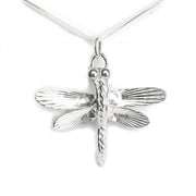 Dragonfly Sterling Silver Necklace