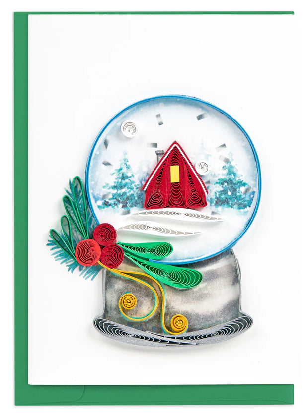 Snow Globe Gift Enclosure Card