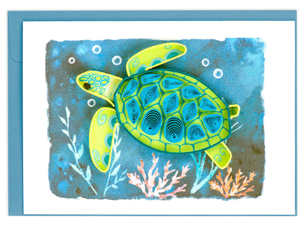 Sea Turtle Gift Enclosure Card