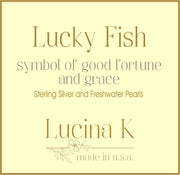 Koi Fish Sterling Silver Necklace