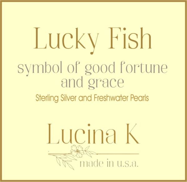 Koi Fish Sterling Silver Necklace