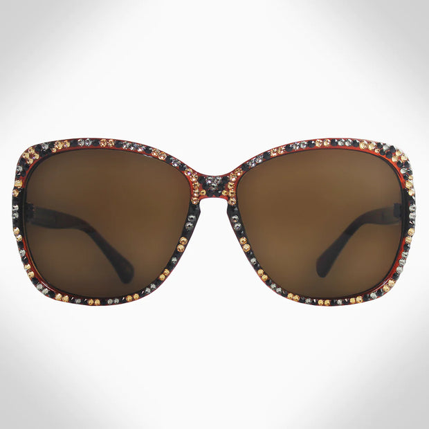 Atlanta Brown Leopard Sunglasses