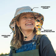 Sun Hat - Green Brush Camo