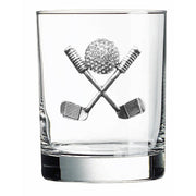 Golf Club Double Old Fashioned Glass