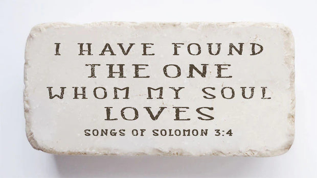 Song of Solomon 3:4 Scripture Stone