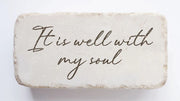 Psalm 46 Scripture Stone