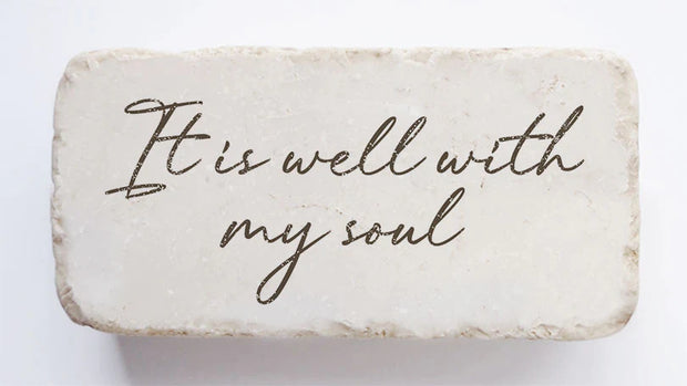 Psalm 46 Scripture Stone