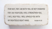 Isaiah 41:10 Scripture Stone