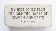 Psalm 121:2 Scripture Stone