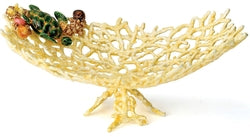 Coral Enameled Sea Turtle Dish