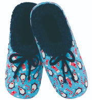 Kids Holly Jolly Holiday Prints Snoozies Slippers, 3 Styles