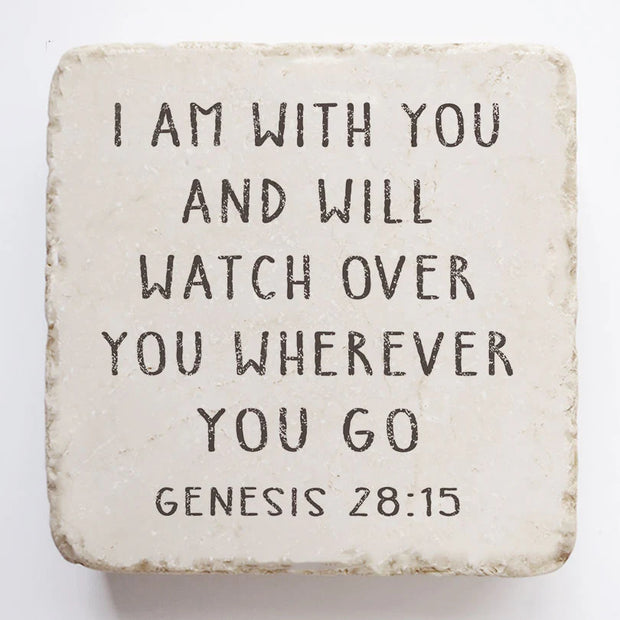 Genesis 28:15 Scripture Stone