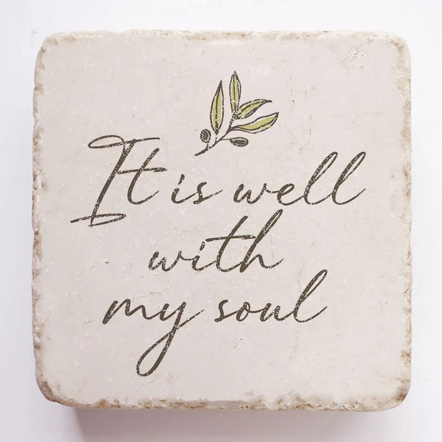 Psalm 46 Scripture Stone