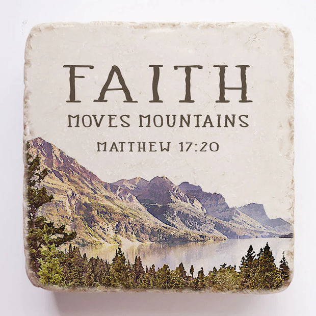 Matthew 17:20 Mountains Scripture Stone
