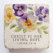 1 Peter 1:3-4 Scripture Stone