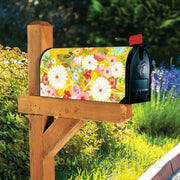 Positivity Blooms Gold Mailbox Wrap