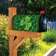 Shamrock Time Mailbox Wrap