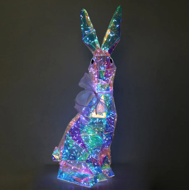 Prismatic Iridescent Bunnies, 3 Styles
