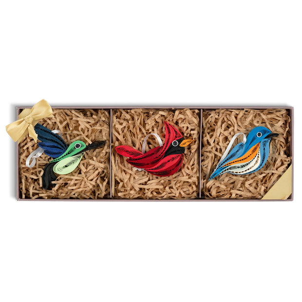 Bird Ornaments Box Set