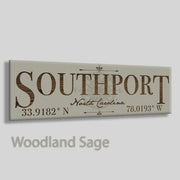 Southport Latitude Sign