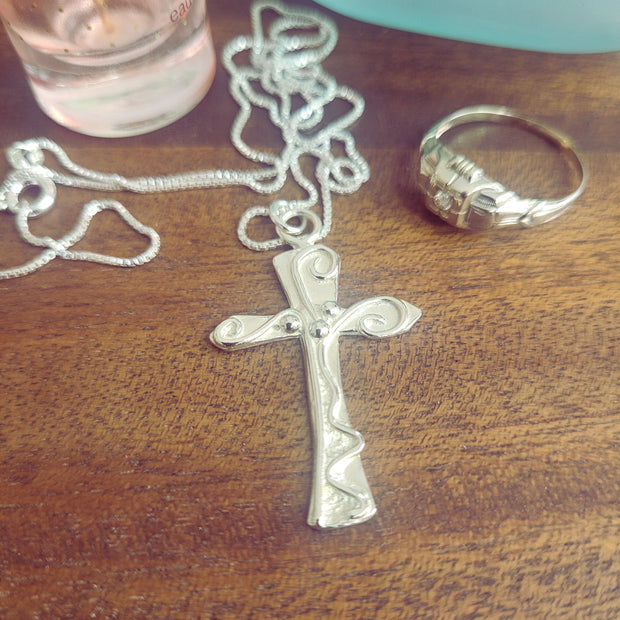 Walk to Emmaus Cross Necklace
