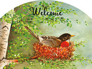 Spring Robin Garden Sign