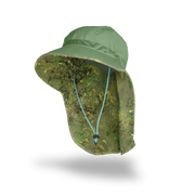 Sun Hat - Green Brush Camo