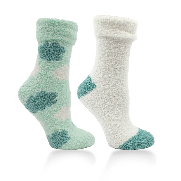 Aromasoles Lavender + Shea Butter Cloud Socks, 2 pairs per color