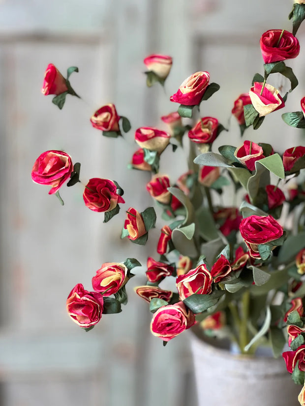 22" Rosa Crinoline Blooms Bush