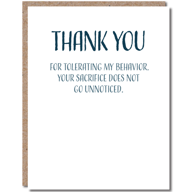 Thank You Card