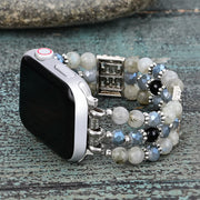 Artisanal Labradorite Indigio Stretch Apple Watch Band