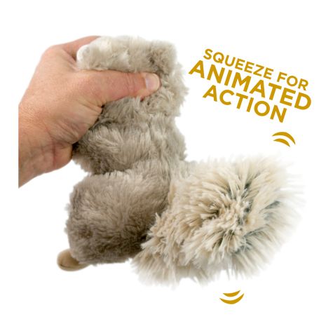 Plush Squirrel Twitchy Tail