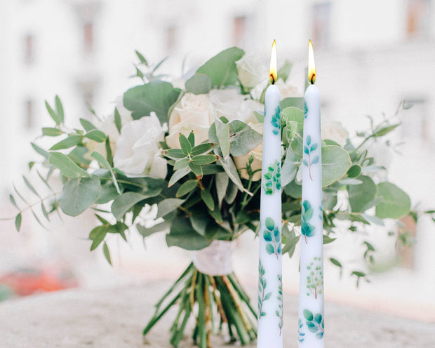 Eucalyptus Taper Candle