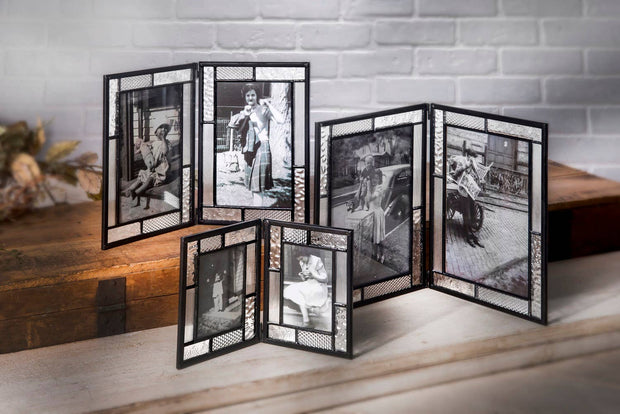 Clear Texture Stained Glass Picture Frames