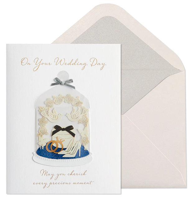 Wedding Cloche Greeting Card