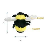 Plush Bee Squeaker