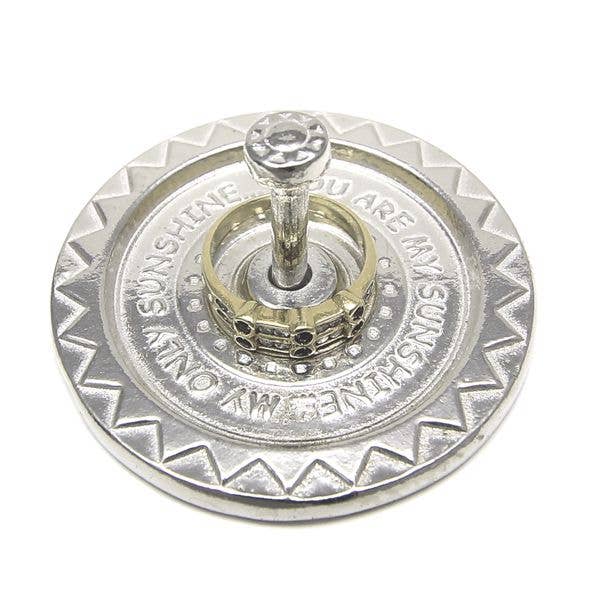 You Are My Sunshine Ring Holder Pewter