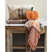 Velvet Pumpkin Shaped Pillow