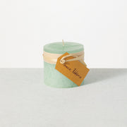 Timber Candles - Aqua