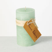 Timber Candles - Aqua