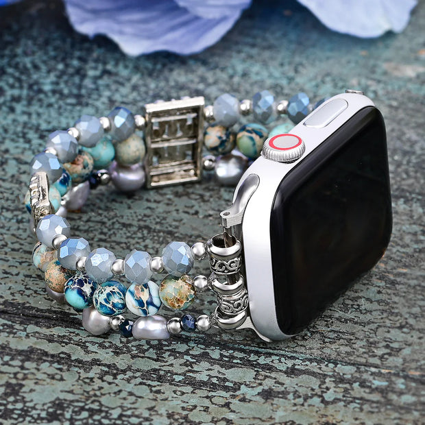 Artisanal Jasper Nomadic Stretch Apple Watch Band
