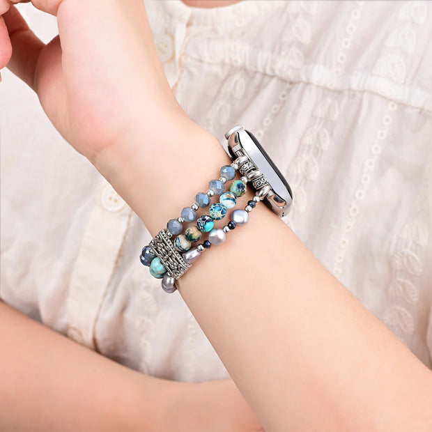 Artisanal Jasper Nomadic Stretch Apple Watch Band