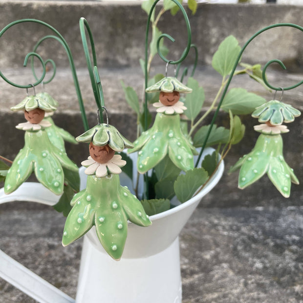 Hanging Green Flower Fairy