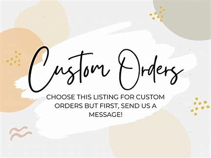 Custom Map Orders