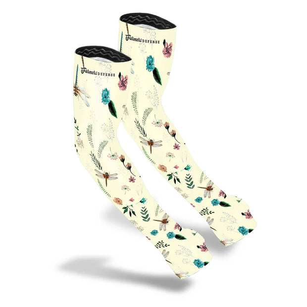 Protection Sleeve - Dragonfly Meadow Cream