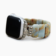 Earth Tibetan Jasper Stretchy Apple Watch Band