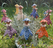 Hanging Colorful Flower Fairy on Stem